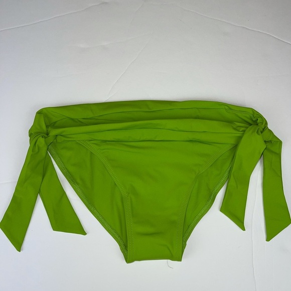 KORAL Swim Bikini Tie Bottoms Lime Green M - Picture 7 of 7